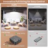 APILAB Solar Shed Light Indoor Outdoor, 2000LM Daytime Available Pendant