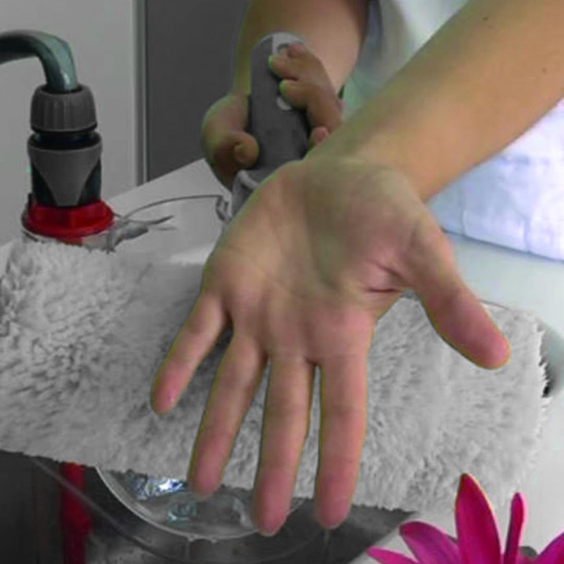 Boldrini Machine with paint rollers. Perfect cleaning in less than