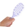 SAFIGLE Womens Ventilated Hollow Hair Comb Static Detangling Brush for