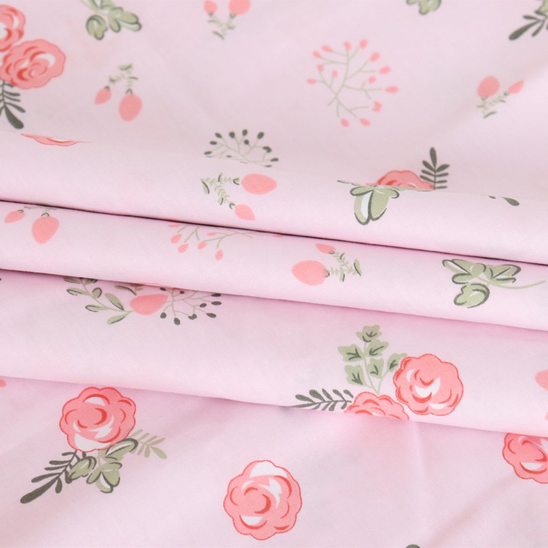 Decorative Queen Pillow Case with Envelope Closure 100 Percent Cotton