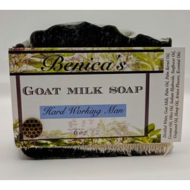 Benica's Goat Milk Soap (Hard Working Man)