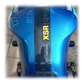labelbike - 3D Resin Sticker for Motorcycle Tank Protection Compatible Yamaha XSR900 2022-2023
