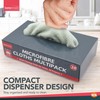 SOL 40pk Microfibre Cloth Multipack, Multipurpose Cleaning Cloths with Dispenser