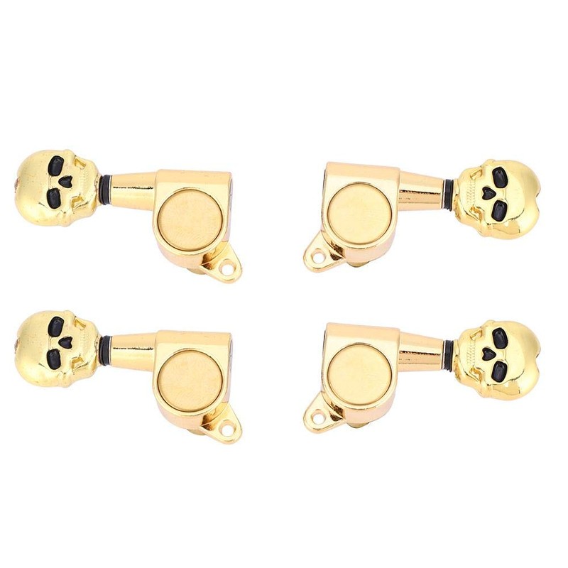 Dilwe Ukulele Tuning Pegs Rock Style Skull Tuning Pegs Tuner