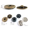 Nippon Chuko ISZ-21-BN Big Snap Black Nickel, 0.8 inch (21