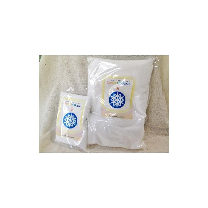 Traditional Natural Sea Salt Flower Of Ocean Shiho, 7.1 oz