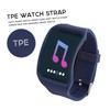 BIUDECO Navy TPE Watch Strap for Smart Watch Wrist Band