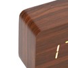 LED Wood Digital Alarm Clock 3 Level Brightness Electronic Clock