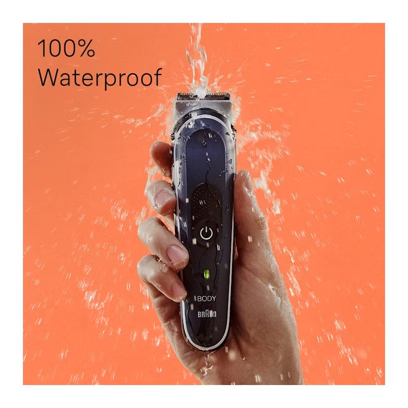 Braun Series 5 Waterproof Body Groomer with 4 Attachments BG5370