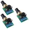 3pcs LM386 Mini Audio Amplifier Board DC 3-12V Volume Adjustable