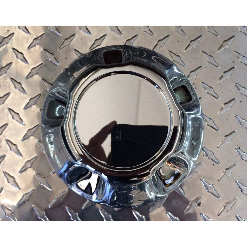 PHOENIX USA (1) 5on5" Chrome Trailer Wheel Hub Cap Covers