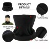 Unbranded 2PACK Fleece Neck Warmer Windproof Winter Neck Gaiter Face