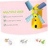Gatuida Colorful Mixed Metal Mini Brads for DIY Craft Nail