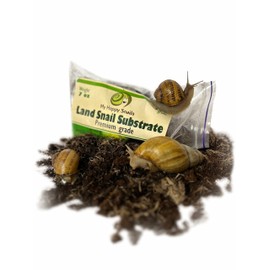 Premium Land Snail Substrate - The Perfect Bedding for Your Pet Snail | Weight 7 Oz or 200 Grams