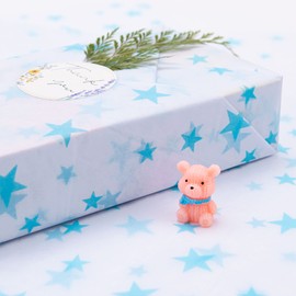 60 hojas de papel de seda azul, 20 x 28 pulgadas, papel de seda azul para bolsas de regalo, papel de seda para envolver regalos para manualidades, papel de regalo para baby shower, cumpleaños, boda, vacaciones