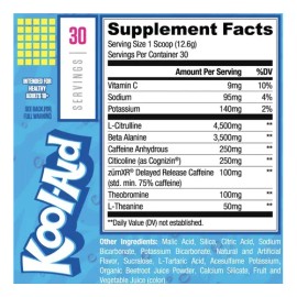 Ryse Pre Loaded Kool-aid 30 Serv Pre Entrenamiento Ponche De Frutas