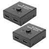 2Pcs HDMI BiDirection Switch Converter Switcher Splitter Hub HDCP 2x1