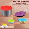 U Chef Juego de 5 Tapas de Silicona, Cubierta para