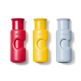 OXO Good Grips Bag Cinch - Paquete de 3 - Colores surtidos