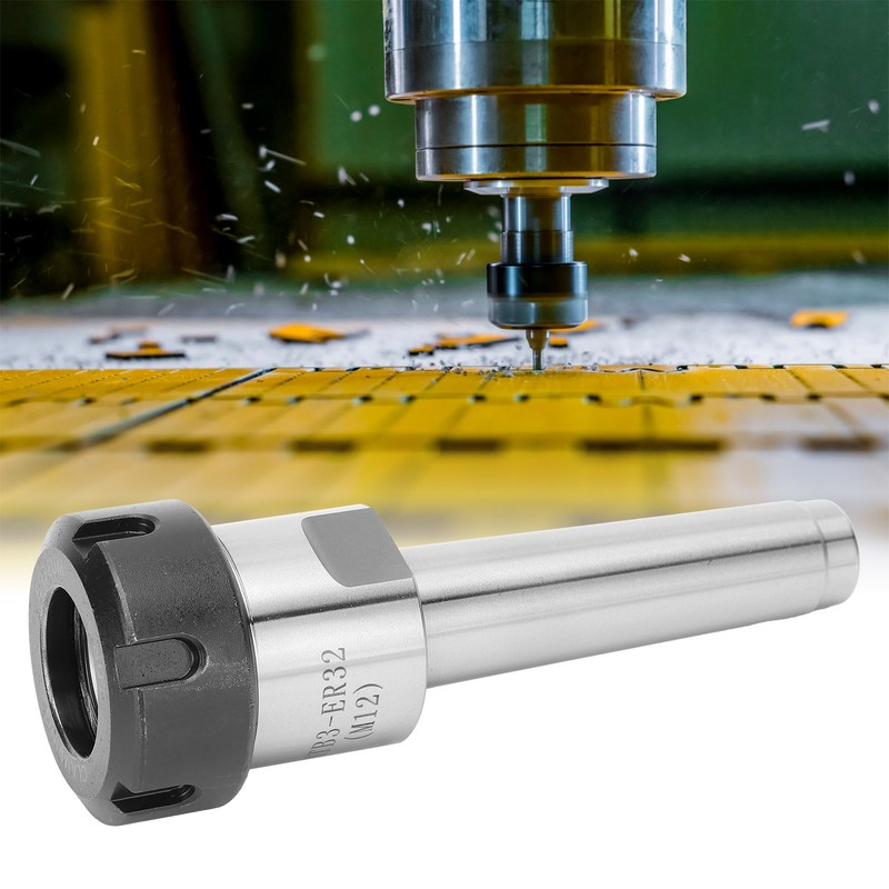 CNC Milling Tool Holder Collet Chuck Morse Taper Shank Flat