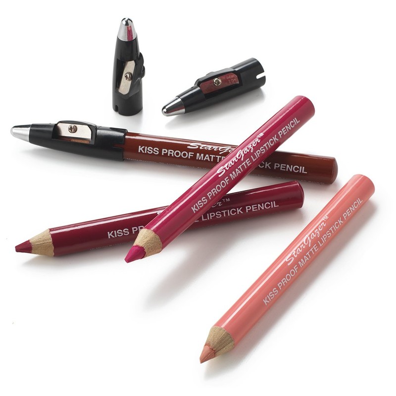 Kiss Proof Matte Lipstick Pencil Shade 1. Soft Long Stay