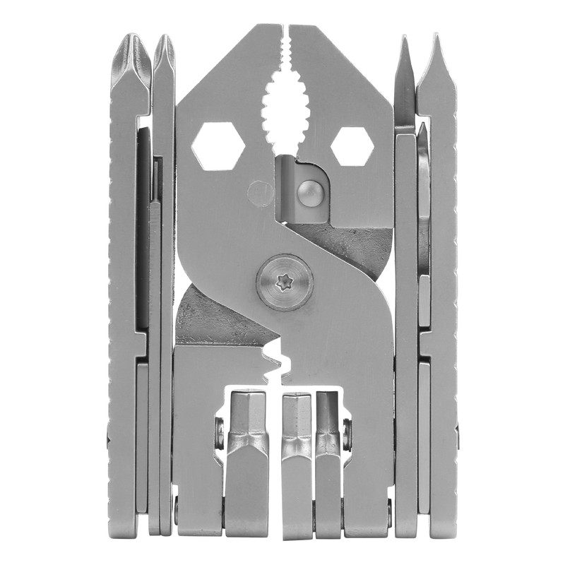 Outdoor 25in1 MultiFunctional Pliers Kit Stainless Steel Multitool with Knife