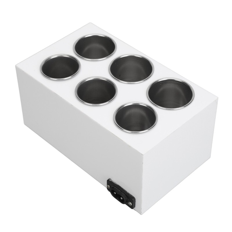 Essential Oil Heater Constant Temperature 6 Compartment Massage Oil Warmer