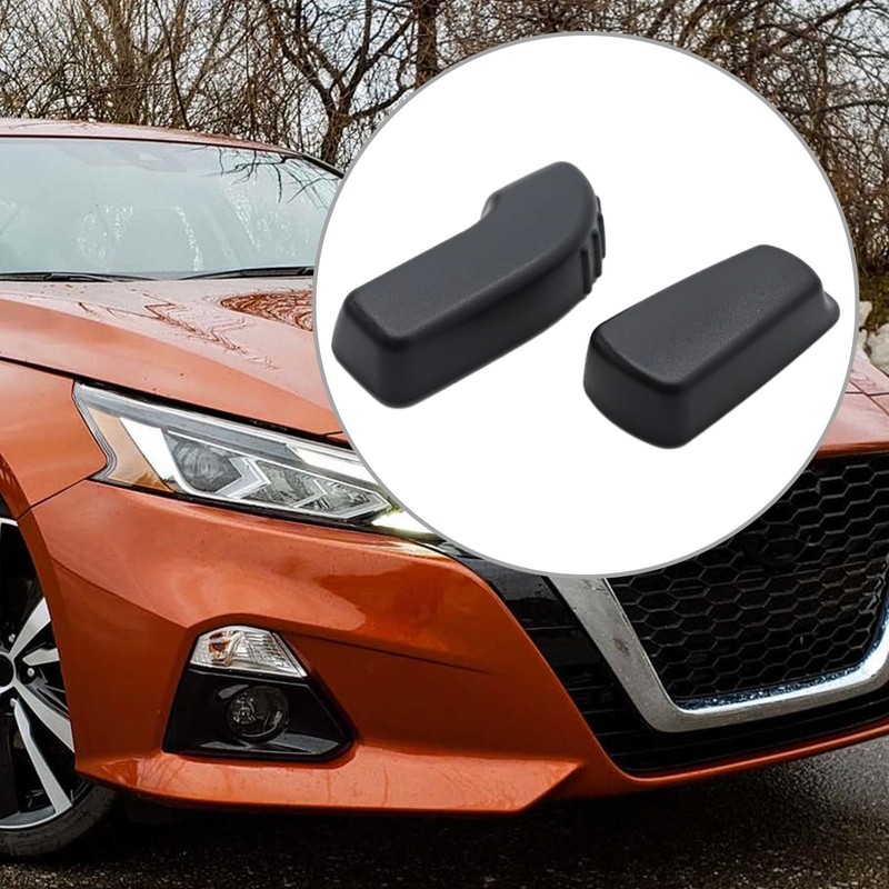 Vkinman 2Pcs Power Seat Backrest Adjust Switch Button Cap Cover