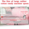 Bntyok Large Caliber Marshmallow Machine Spoon Long Handle Stainless Steel