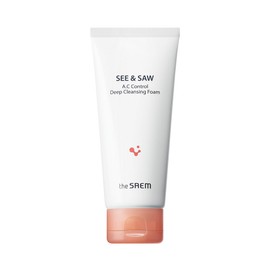 The Saem C&So AC Control Deep Cleansing Foam, 120ml, 1 unit / 더샘 씨앤소 에이씨 컨트롤 딥 클렌징 폼, 120ml, 1개