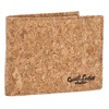 Gusti Pawel Leather Wallet for Men and Women, Natural Cork,