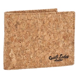 Gusti Pawel Leather Wallet for Men and Women, Natural Cork, Vegan Product, natural, Retro