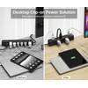 CCCEI CCCEI Standing Desk Clamp Power Strip with 15 Outlets,