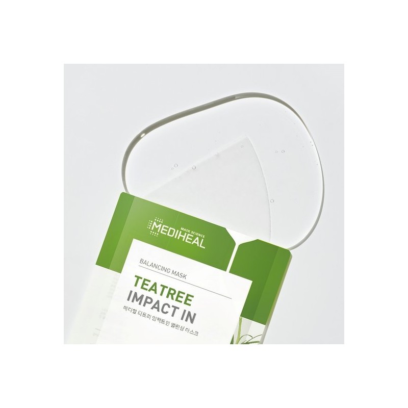 Mediheal Tea Tree Impact-in Balancing Mask 10 Sheets / 메디힐