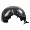 TRQ Front Left Inner Fender Liner Black Drivers Side Compatible