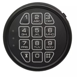 WAH LIN PARTS Stack-On Safe Lock Electronic Digital Safe Lock Replacement Solenoid With 2 Key