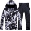 Men's Ski Suit Waterproof Snow Suits Two Piece Snowboard Jacket