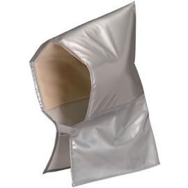 アイリスオーヤマ 防災グッズ 防災頭巾 シルバー 難燃加工 BZN-300