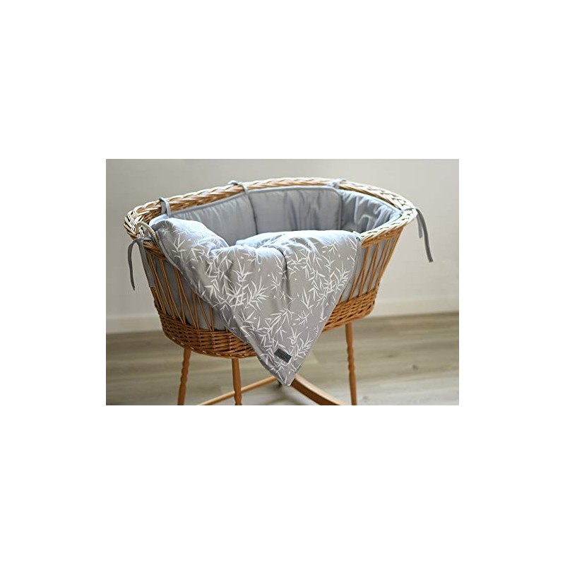 Manostiles Danish Design Organic Cotton Baby Bed Linen Wolf Grey