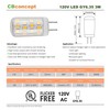 CBConcept UL-Listed, JCD 120 Volt GY6.35 LED Light Bulb, 10-Pack,