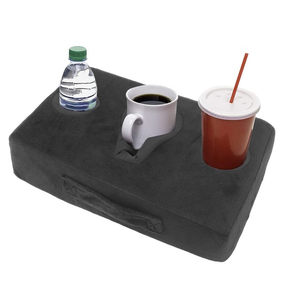 Couch Drink Holder Cushion, Couch Drink Holder, Keep Your Drinks Close and Prevent Spills for Sofa, Couch, Bed, Motorhome, Car, 2.4 Inch Small