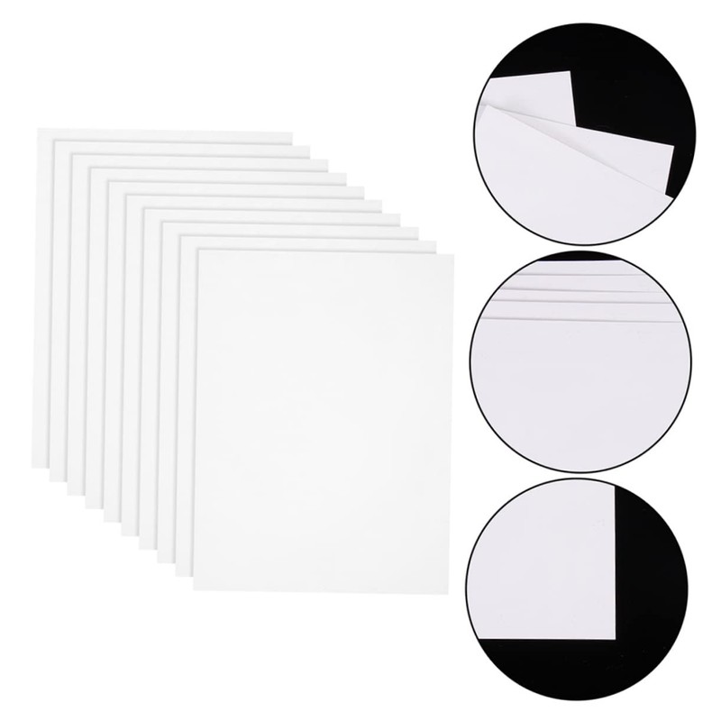 MERRYHAPY Shredder Lubrication Sheets 10pcs Pack Office Shredder Oil Sheets