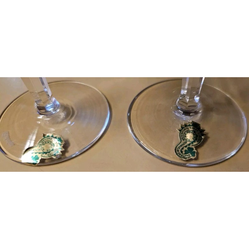Waterford Vintage ~ Waterford Crystal ~ Alana Wine Hock Goblets
