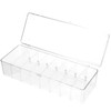 Cabilock Business Card Display Case Card Storage Box Organizer with