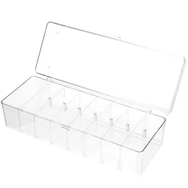 Cabilock Business Card Display Case Card Storage Box Organizer with