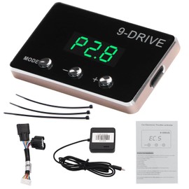 YIBEICO ‎‎Throttle Response Controller, 9 Drive 9-Mode Throttle Controller, Smart Electronic Racing Pedal Accelerator for HONDA City Tmo City Civic Crz Fit Insight Jazz Odyssey Pilot (836)