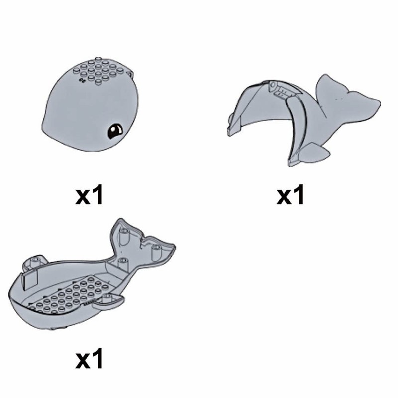 Nativity Bricks Jonah & The Whale 17 Pieces - Ages