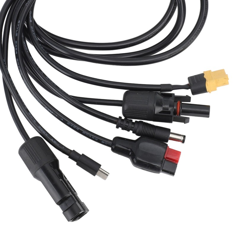 Solar Charge Cable Panel Connector DC Male to XT60 Male