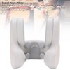 Asixxsix Travel Neck Pillow with Bluetooth Headset, Ergonomic Design U