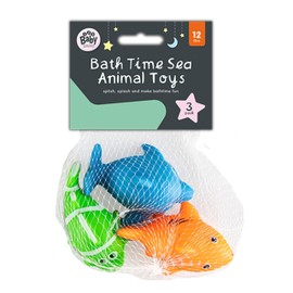 3Pcs Animal Sea Baby Bath Time Toys